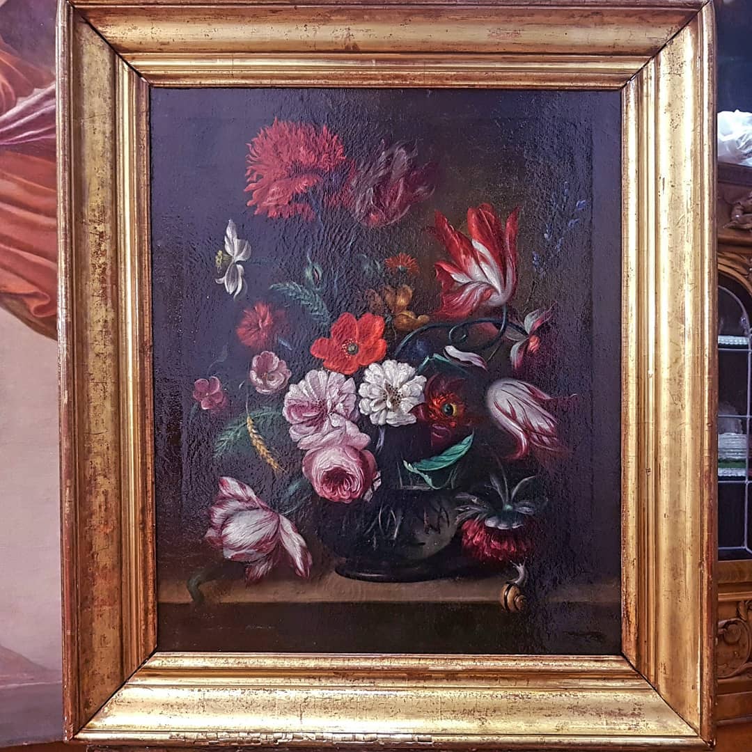 Anónimo francés. S. XVIII. Florero (copia de Nicolas Baudesson)